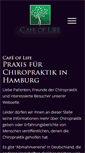 Mobile Screenshot of chiropraktik-in-hamburg.de